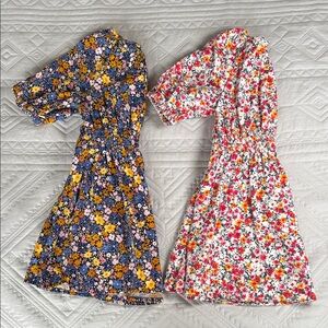 Old Navy Floral Dress Bundle - 3T